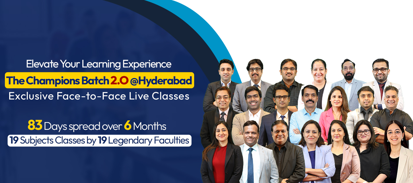 The Champions batch at Hyderabad