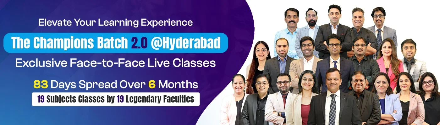 The Champions Batch 2.0 Hyderabad