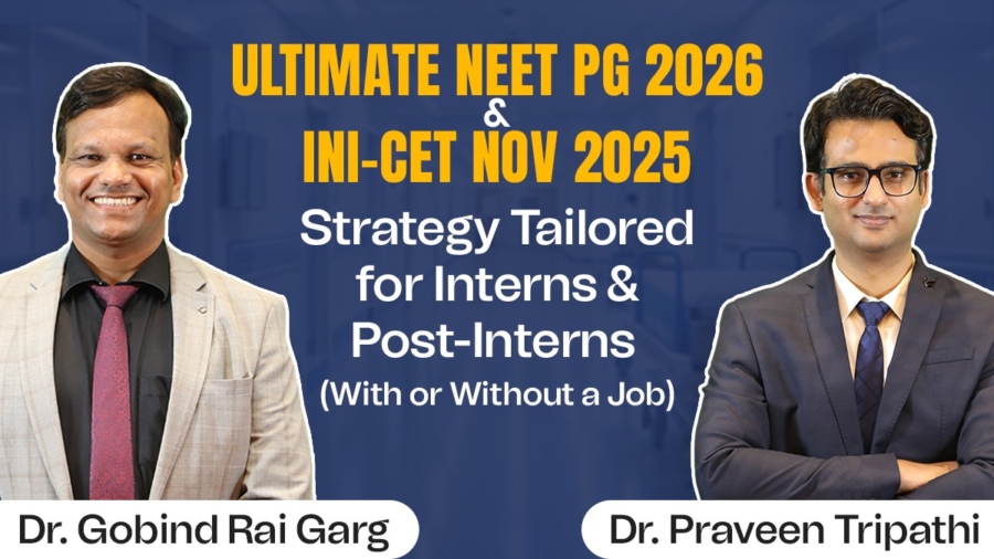 NEET PG 2026 & INICET Nov 2025