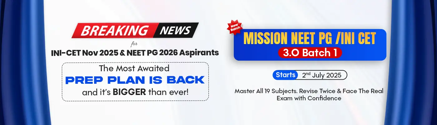 Mission NEET PG INI CET 3