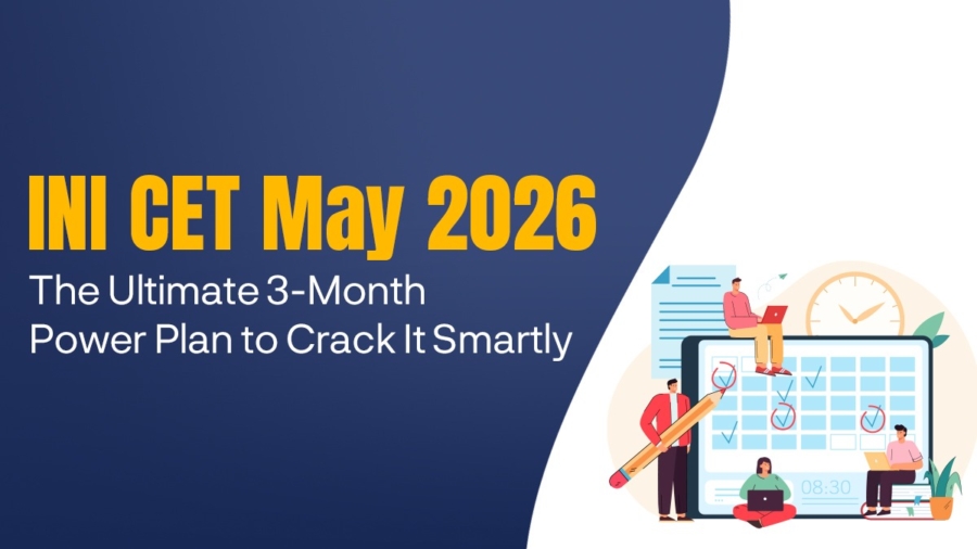 INI CET May 2026 The Ultimate 3-Month Power Plan to Crack It